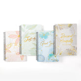ROSNONG IEKSH A5 Spiral Notebook Bound (160 pages) Waterproof Pretty Notepad with lined, Hardcover School Notebook, Wirebound 4 Easy to Carry-Inspirational